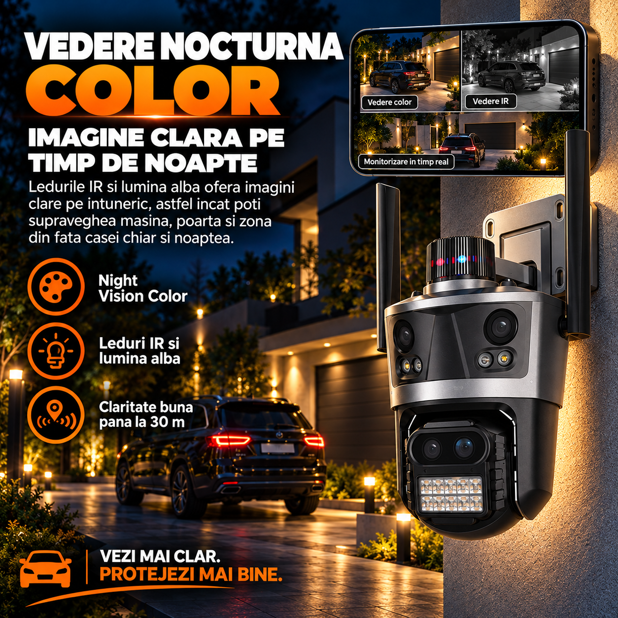 Camera De Supraveghere Wireless C4 Plus [10]