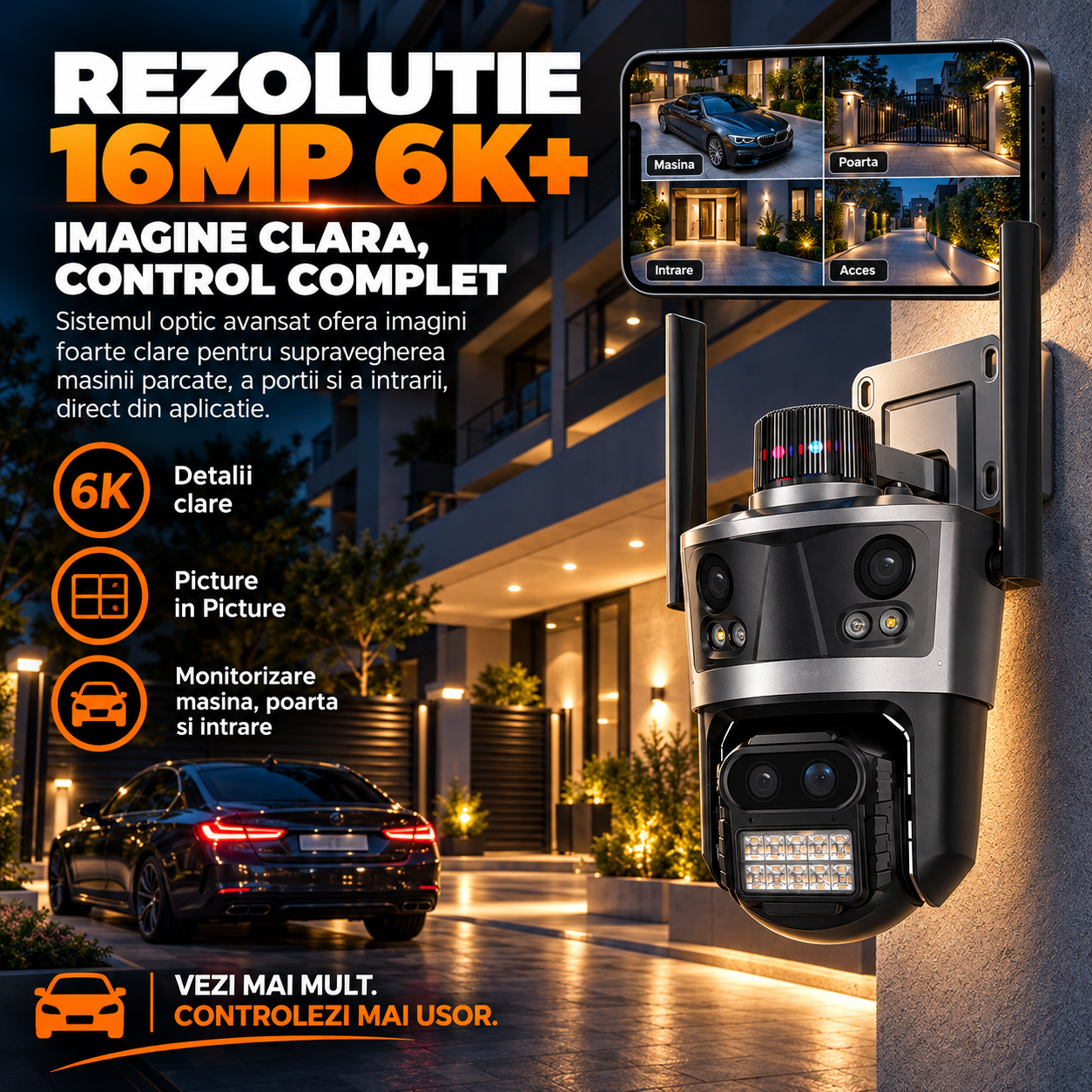 Camera De Supraveghere Wireless C4 Plus [11]
