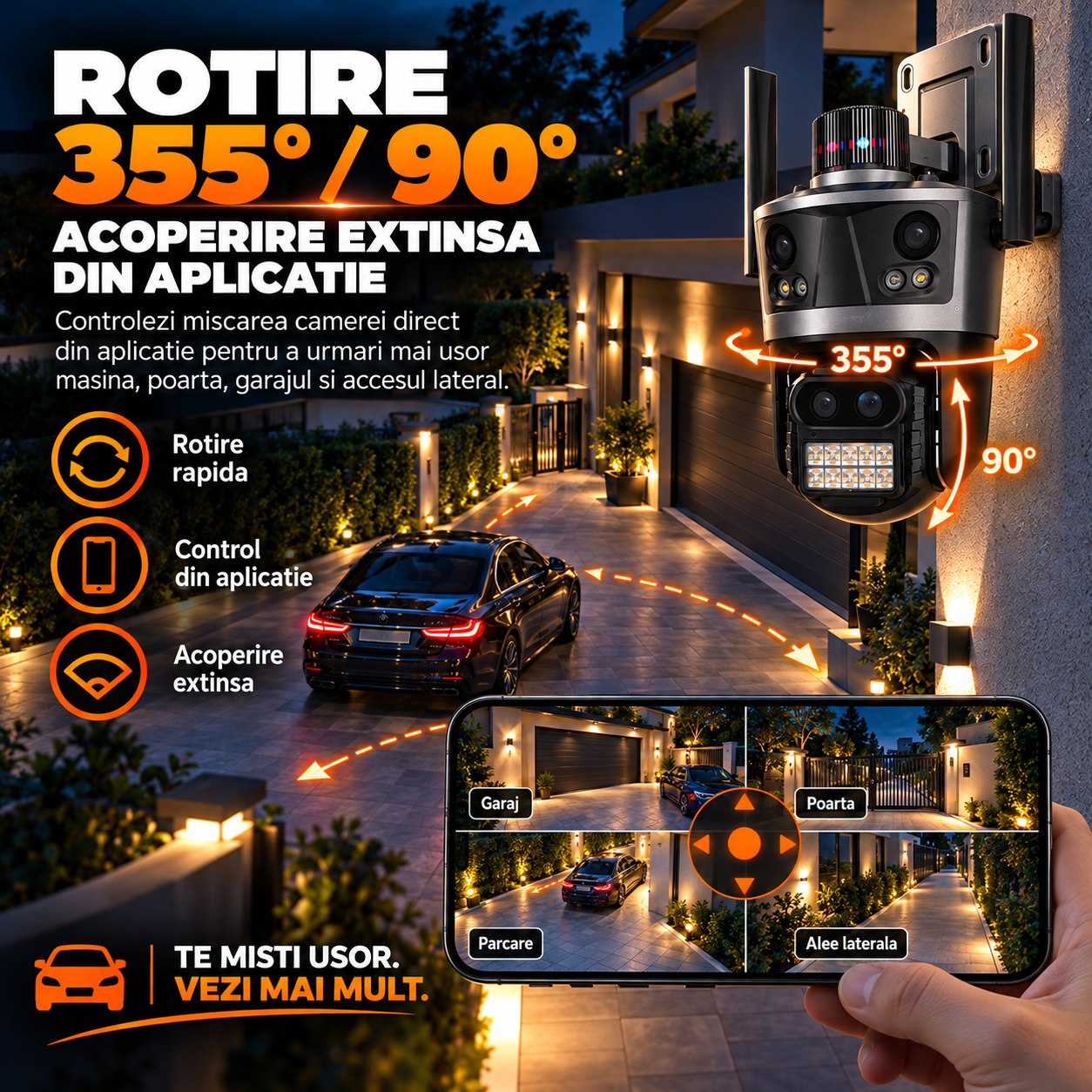 Camera De Supraveghere Wireless C4 Plus [3]