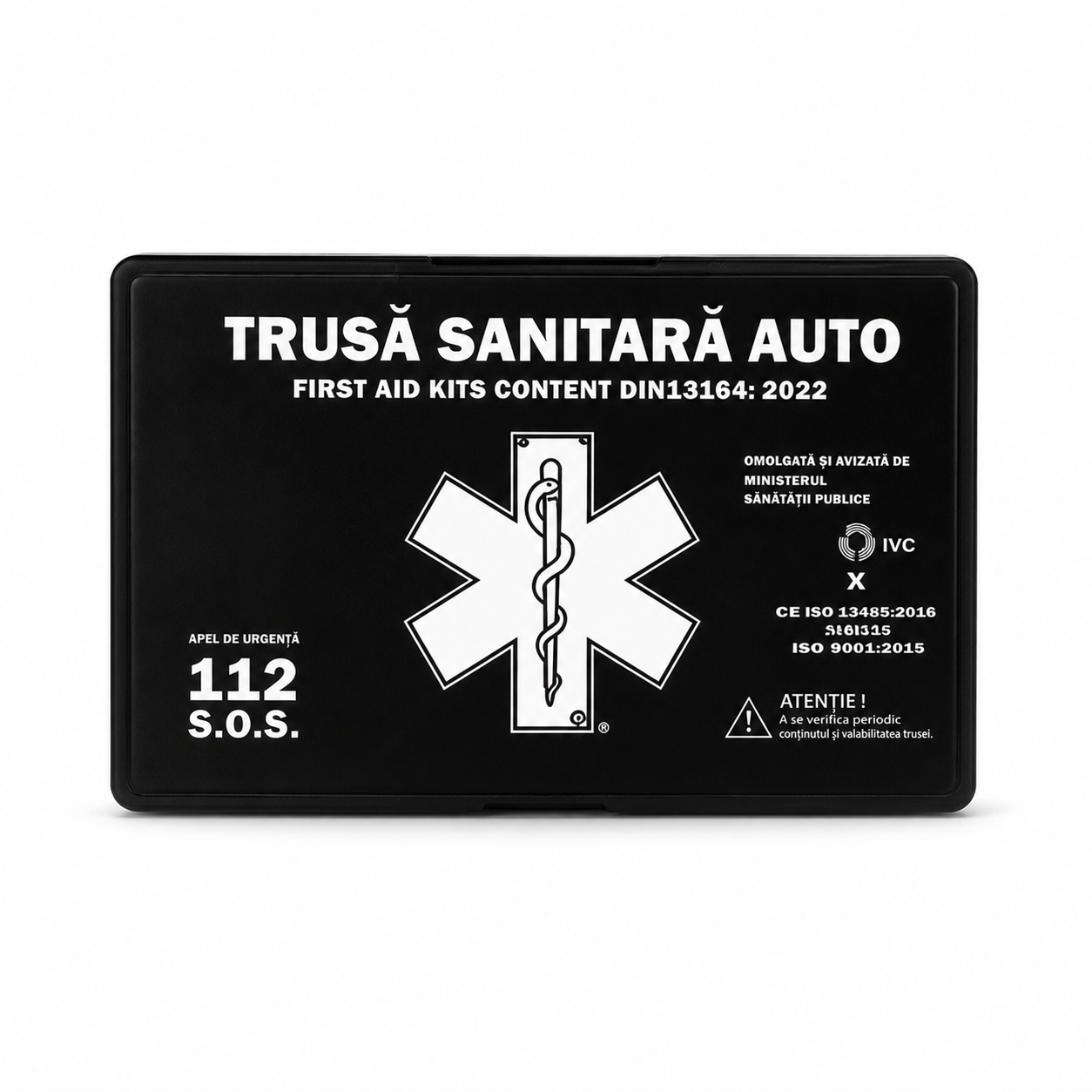 Kit siguranță auto EvoSmart omologat RAR cu trusă, triunghiuri, stingător și vestă [3]
