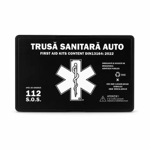 Kit siguranță auto EvoSmart omologat RAR cu trusă, triunghiuri, stingător și vestă [3]