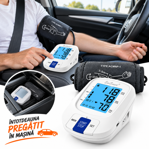 Produse - Tensiometru de brat EvoSmart™ 808 Portabil Auto