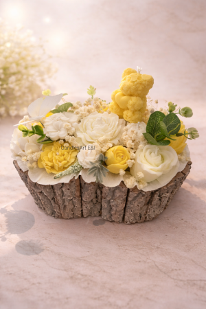 Aranjamente ceara de soia - Aranjament Lumanari Ceara Soia