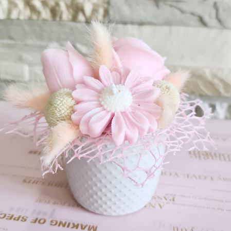 Aranjamente ceara de soia - Aranjament Floral din Ceara de Soia