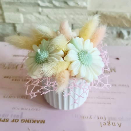 Aranjamente ceara de soia - Aranjament Lumanari Ceara de Soia