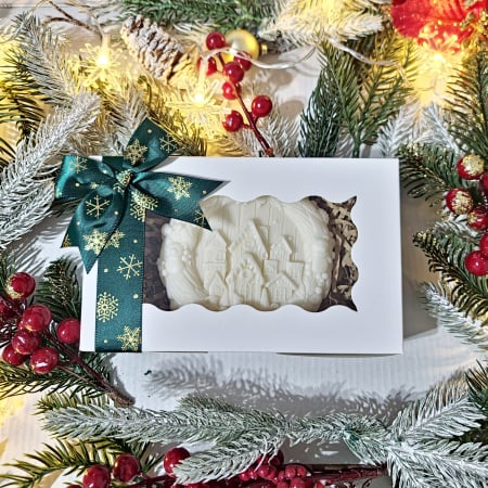 Magia Craciunului 25 - Lumanare " Satul de Iarna " Craciun25