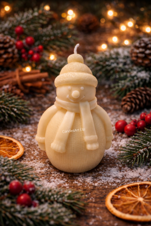 Lumanari Soia - Lumanare Om de Zapada