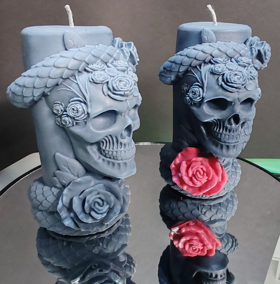 LUMANARE DECORATIVA CRANIU [5]