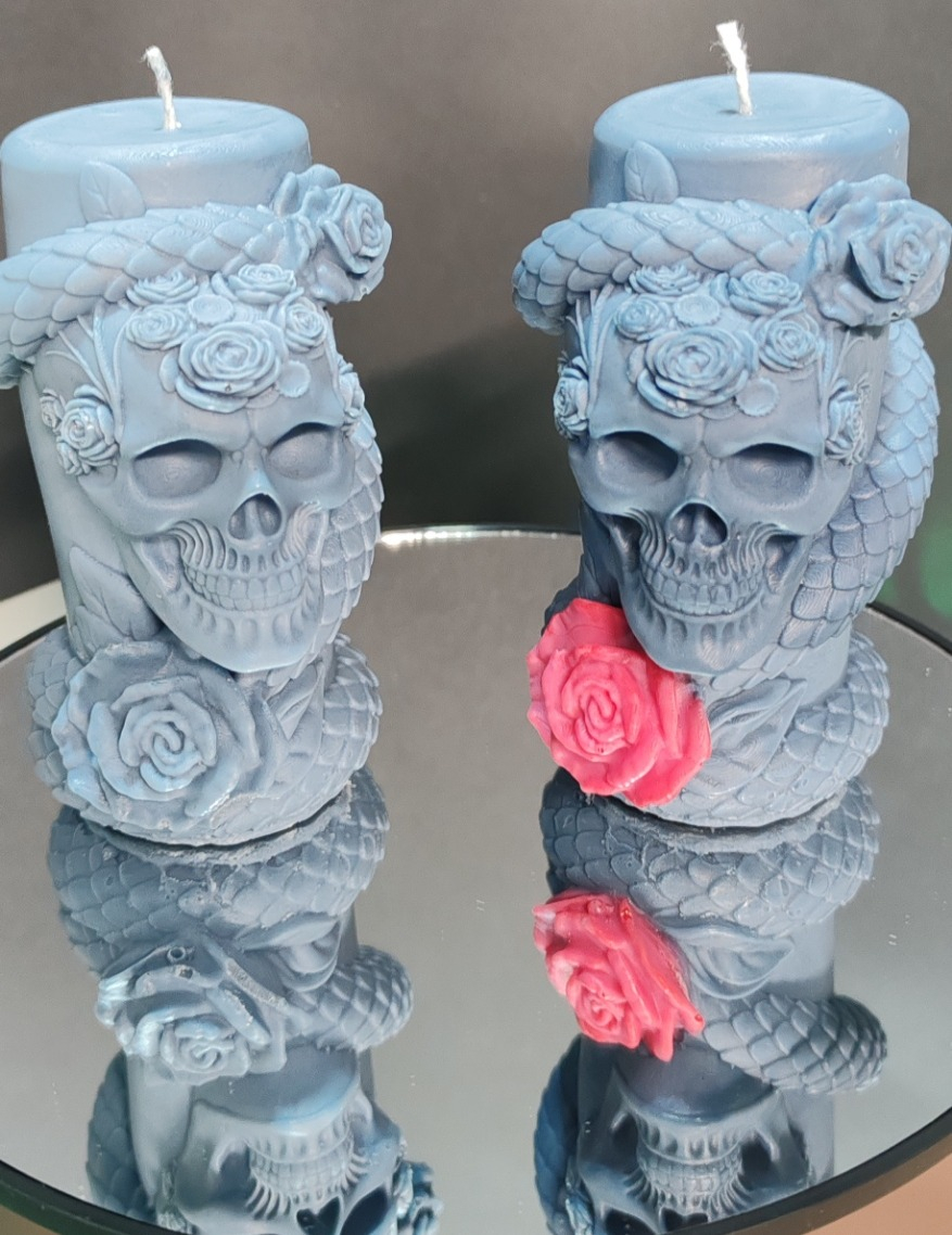 LUMANARE DECORATIVA CRANIU [4]