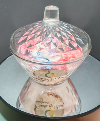 Lumanari in Recipient - LUMANARE BOMBONIERA