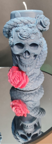 Lumanare Decorativa Craniu - LUMANARE DECORATIVA CRANIU