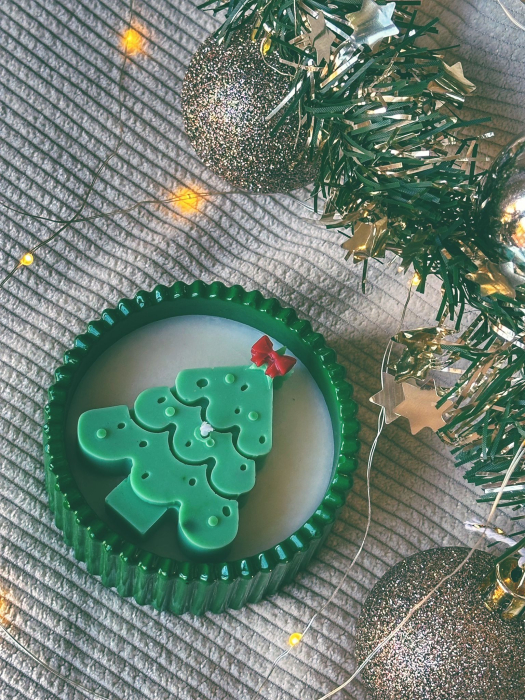 Ceramic Christmas Tree / Lumânare parfumată [4]