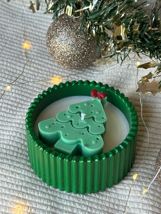 Ceramic Christmas Tree / Lumânare parfumată [5]