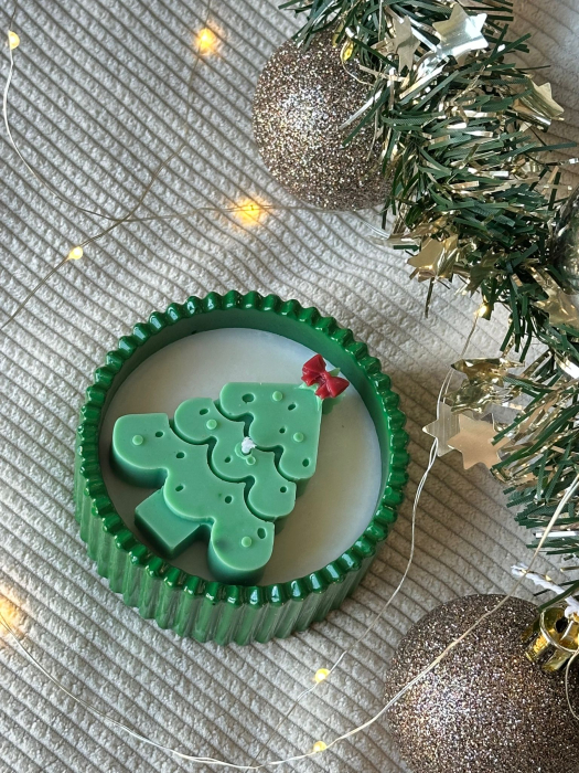 Ceramic Christmas Tree / Lumânare parfumată [6]