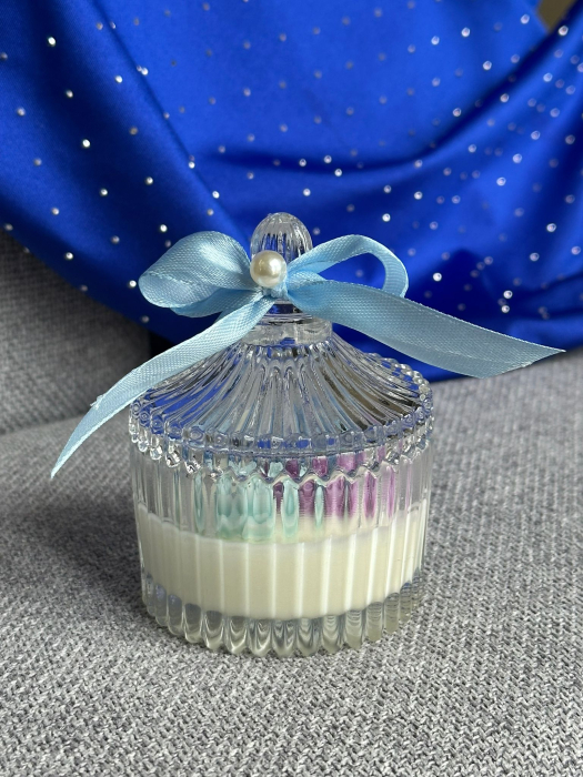 Crystal Blue / Lumânare parfumată / Mărturie [2]