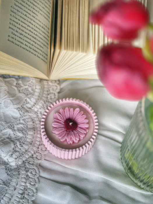 Daisy Heart Premium / Lumânare parfumată [2]