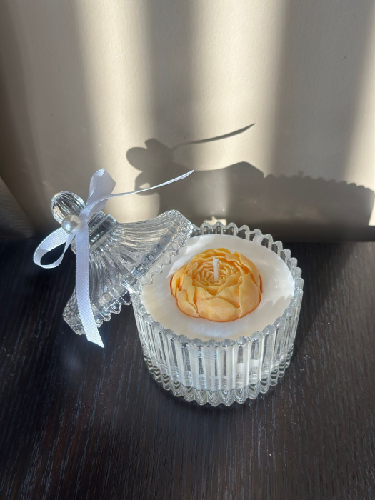 Crystal Peony / Lumânare parfumată / Mărturie [3]