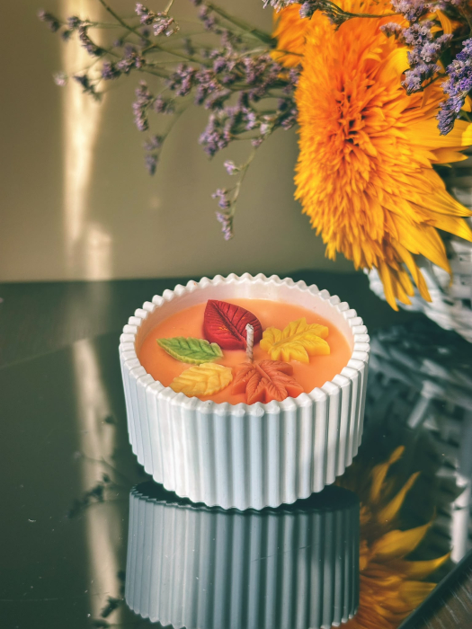 Lumânare Parfumată Gold Fall Ceramic Touch – Ceară Soia | Candlyon [4]