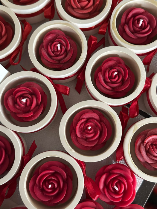 Mini rose / Lumânare parfumată [2]