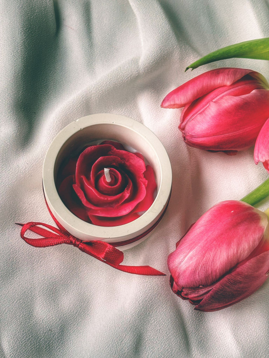 Mini rose / Lumânare parfumată [4]