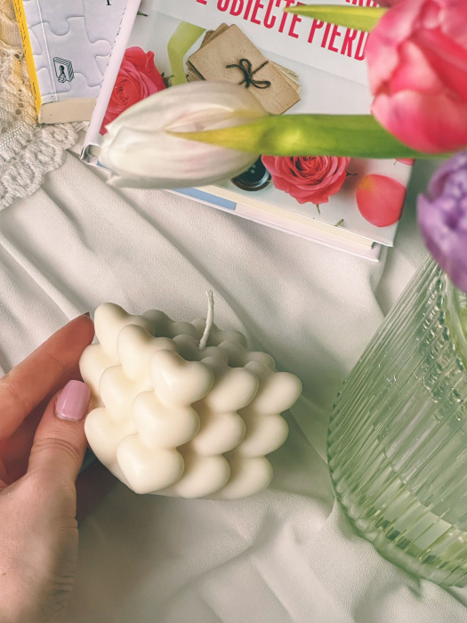 Premium White Love / Lumânare parfumată [4]