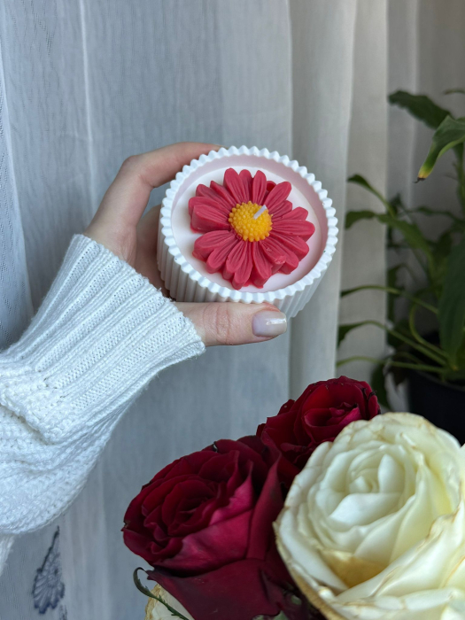 Rose Ceramic Touch / Lumânare parfumată [5]