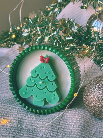 Lumanari parfumate - Ceramic Christmas Tree / Lumânare parfumată