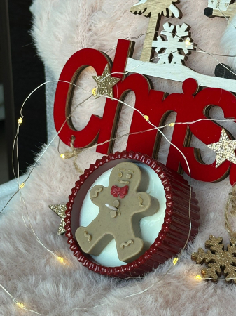 ⁠Ceramic Gingerbread  / Lumânare parfumată [4]