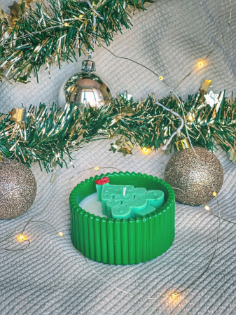 Ceramic Christmas Tree / Lumânare parfumată [2]