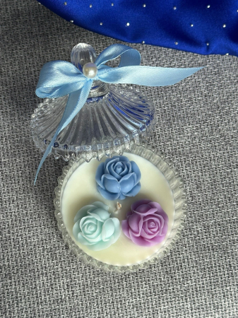 Crystal Blue / Lumânare parfumată / Mărturie [5]