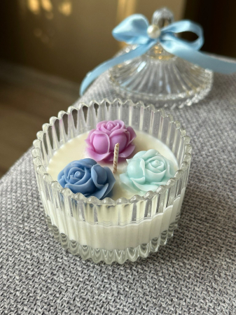 Crystal Blue / Lumânare parfumată / Mărturie [4]