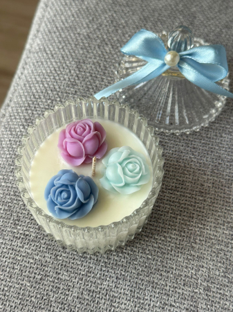 Crystal Blue / Lumânare parfumată / Mărturie [2]