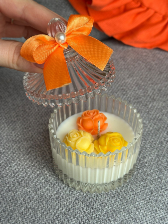Crystal Orange / Lumânare parfumată / Mărturie [3]