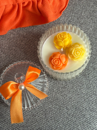 Marturii - Crystal Orange / Lumânare parfumată / Mărturie