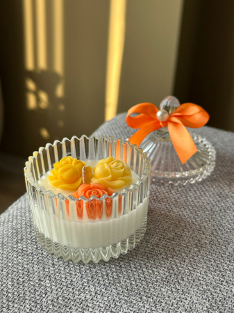 Crystal Orange / Lumânare parfumată / Mărturie [1]