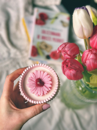 Lumanari parfumate - Daisy Heart Premium / Lumânare parfumată