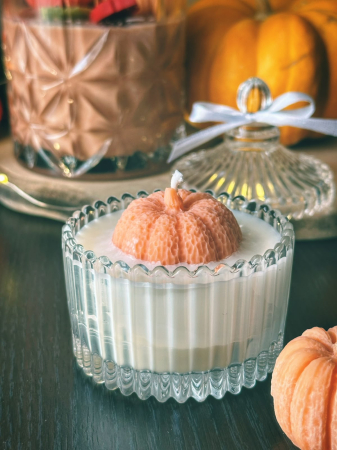 Lumânare Parfumată Crystal Pumpkin – Ceară Soia | Candlyon [2]