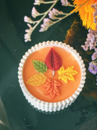 Lumanari parfumate - Lumânare Parfumată Gold Fall Ceramic Touch – Ceară Soia | Candlyon
