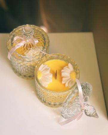 Prosecco Premium Semi-Daisy / Lumânare parfumată [3]