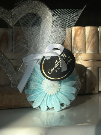 Marturii - Mărturie Daisy Albastru / Cadou