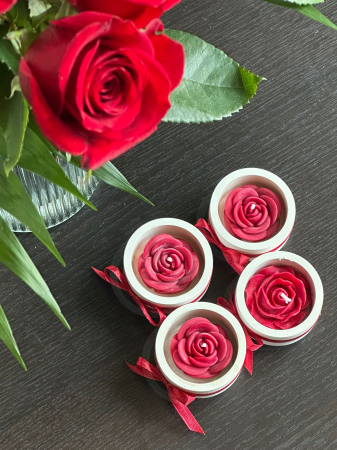 Lumanari parfumate - Mini rose / Lumânare parfumată