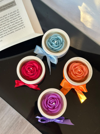 Lumanari parfumate - Mini rose - Multicolor / Lumânare parfumată - Candlyon