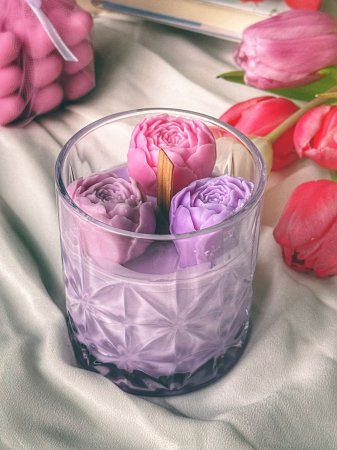 Lumanari parfumate - Peony Premium / Lumânare parfumată