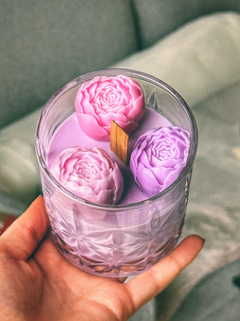 Peony Premium / Lumânare parfumată [2]