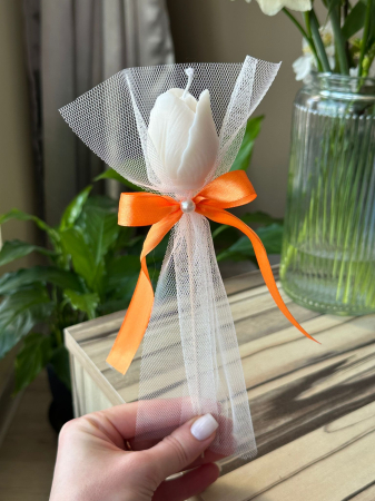 Marturii - Pure Tulip - Portocaliu / Lumânare parfumată