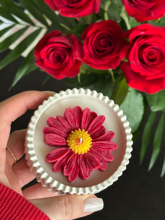 Lumanari parfumate - Rose Ceramic Touch / Lumânare parfumată