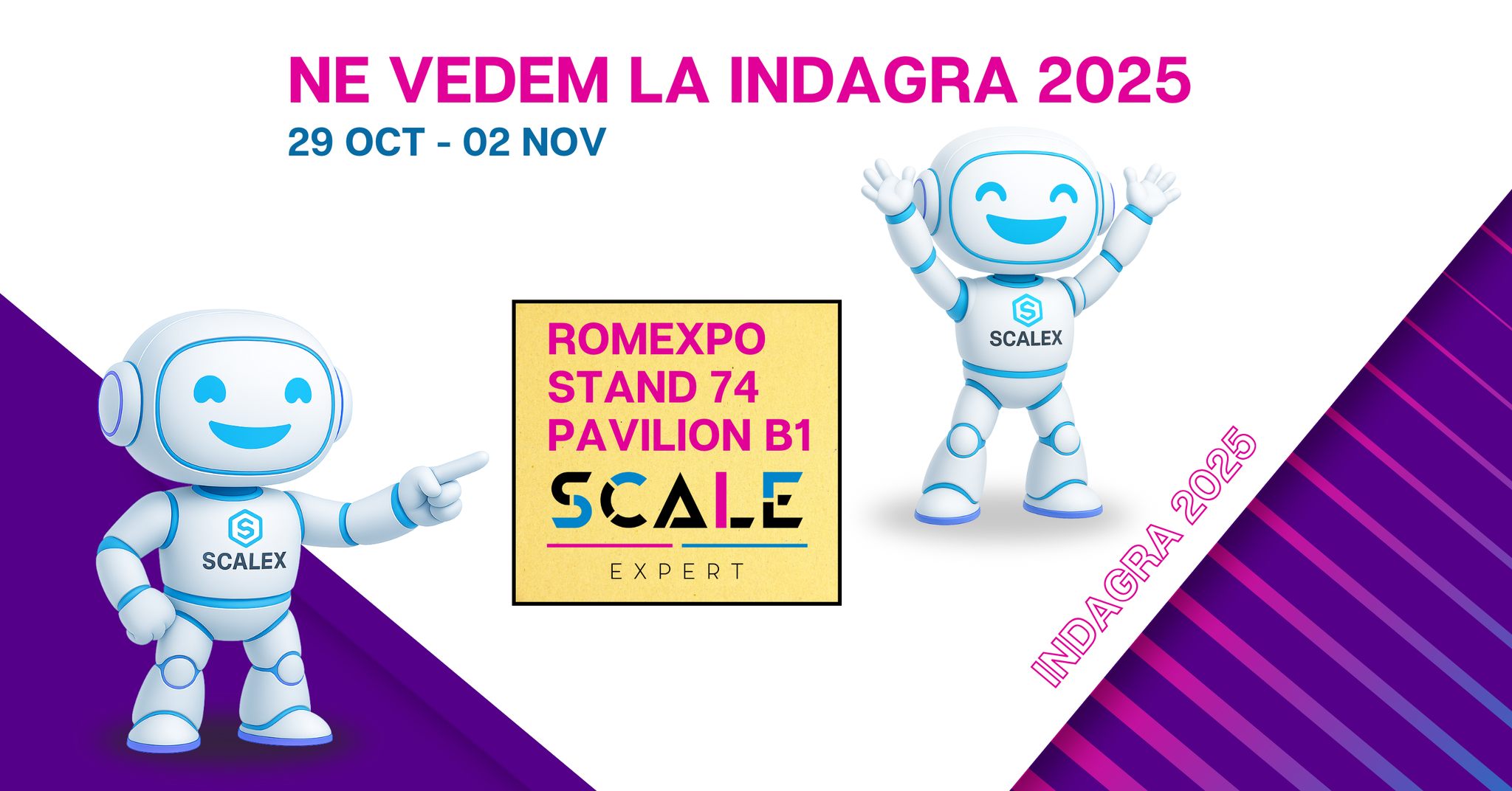 INDAGRA 2025 | Cântare platformă și soluții de cântărire – ROMEXPO