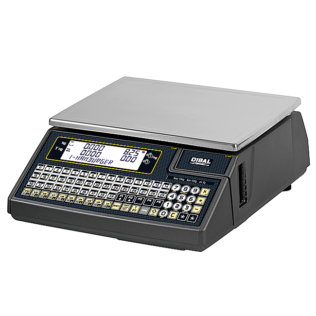 Cantar comercial cu eticheta Dibal WIND 015 6/15 Kg cu brat [3]