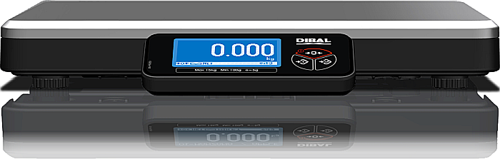 Cantar comercial Dibal D-POS 15/30 Kg cu un afisaj, format fara brat [2]