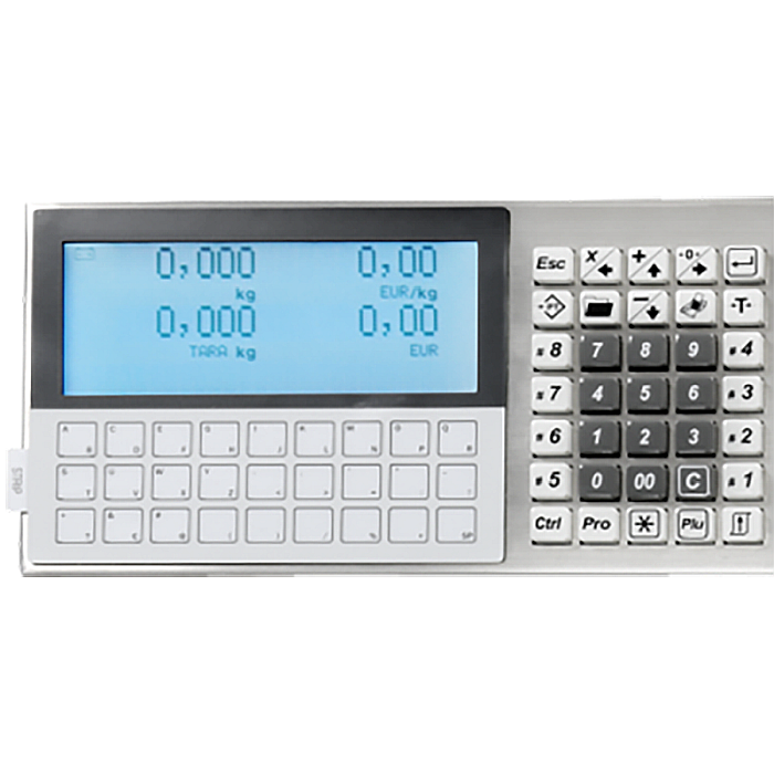 Cantar cu eticheta integral din inox - HELMAC seria GPEXT [2]